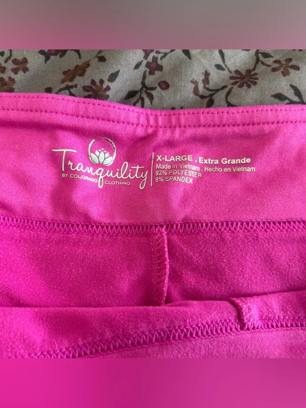 Pink, blue, white women’s skort - Picture 4 of 4